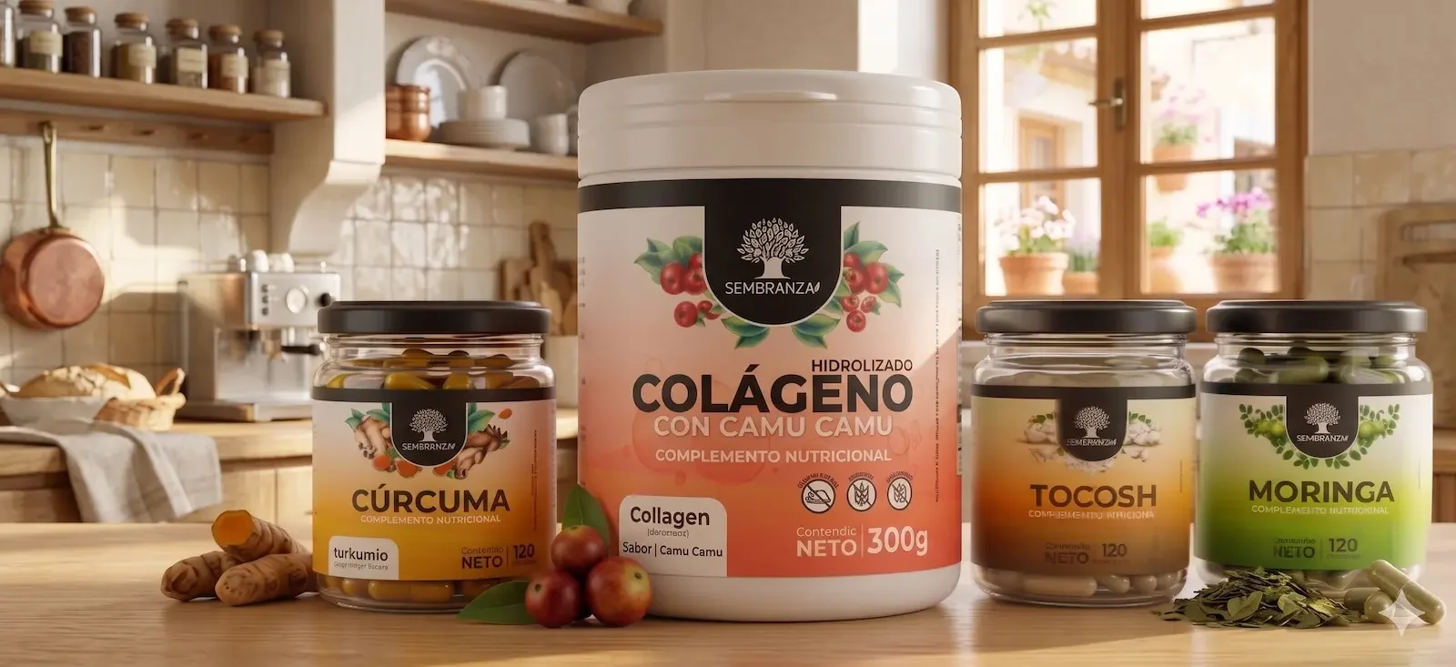 Moringa - Tocosh-Cúrcuma-Colágeno Moringa - Tocosh-Cúrcuma-Colágeno